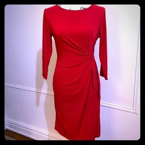 New York &Company .  Red, coctel  dress. Small